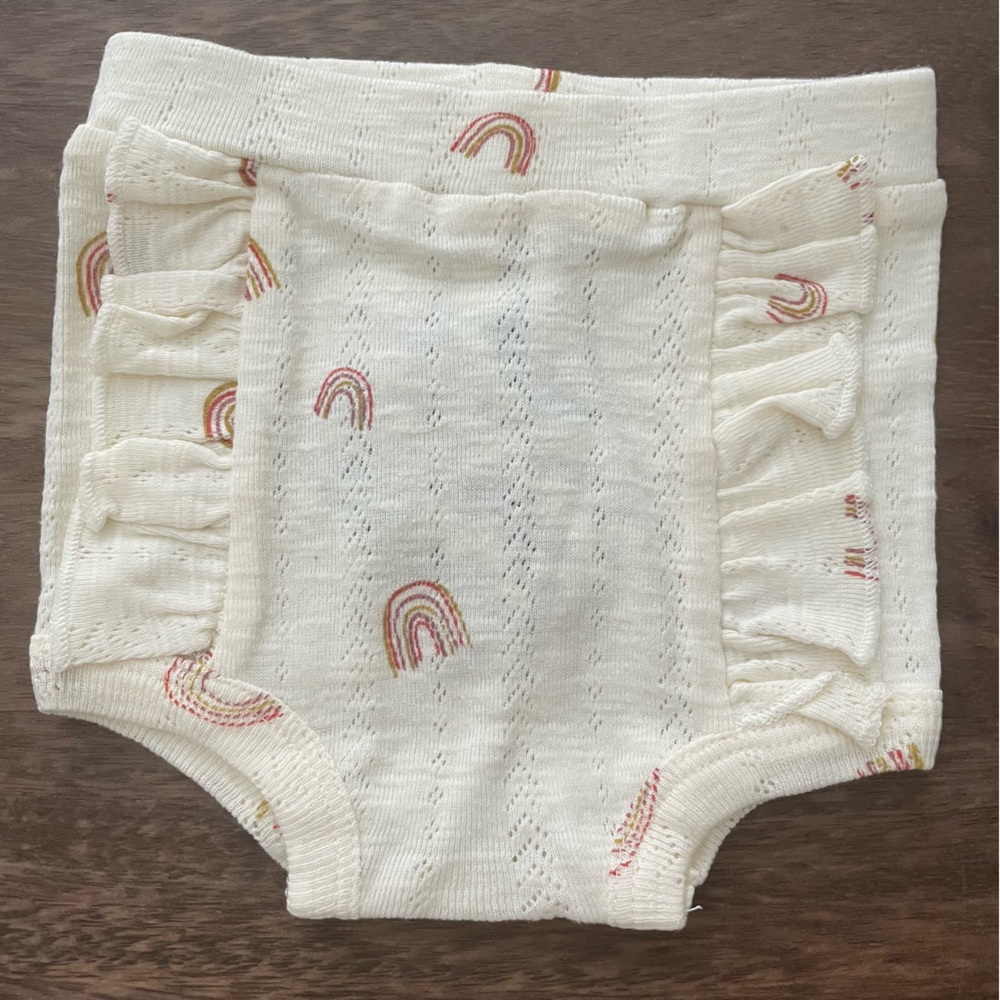 KATE QUINN High Waist Ruffle Bloomer Rainbow